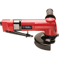 Angle Wheel Grinder, 4-1/2" Wheel, 1/4" NPT Inlet, 12000 RPM We Share Industrial Supply