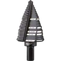 #12 Step Drill Bit, 7/8" - 1-3/8" , High Speed Steel We Share Industrial Supply