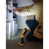 Max Cordless Hand-Held Area Light, LED, 500 Lumens, 3 Hrs. Run Time, Rechargeable Batteries, Not Included We Share Industrial Supply