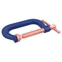 Serre-joint en C, Capacit&eacute; de 4" (102 mm), Profondeur de gorge de 3" (76 mm) We Share Industrial Supply