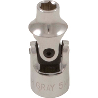 Douille cardan, Prise 1/4"/6 mm, 6 pans We Share Industrial Supply