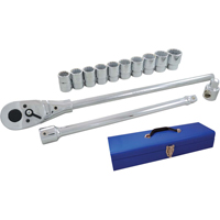 Jeu de douilles et accessoires, 15 Mcx, Prise de 3/4" We Share Industrial Supply