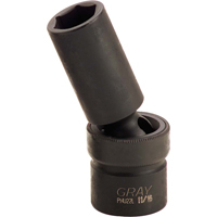 Douille &agrave; joint universel, Chocs, 3/8", Prise 1/2", 6 pans We Share Industrial Supply