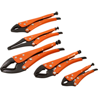 Jeu de pinces verrouillables, 5 Morceaux We Share Industrial Supply
