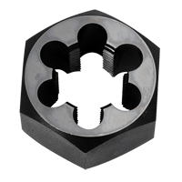 &eacute;crou &agrave; refileter hexagonale, dia. 2"/1", Filet de 3/4"-14, Acier au carbone/Acier au chrome We Share Industrial Supply