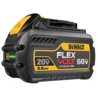 Bloc-piles FlexVolt, Lithium-ion, 60 V, 6 A We Share Industrial Supply