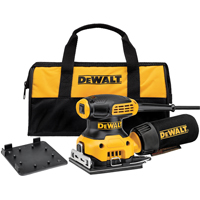 Palm Grip Sander Kit, 1/4" Sand Paper, 2.3 A, 120 V, 14 000 OPM We Share Industrial Supply