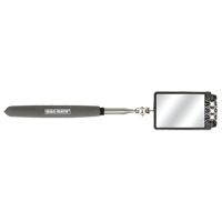 Miroir d'inspection, Rectangulaire, 2-3/4" lo x 1-7/8" la, T&eacute;lescopique We Share Industrial Supply