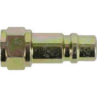 Quick Couplers - 1/2" Industrial, One Way Shut-Off - Plugs, 3/8" We Share Industrial Supply