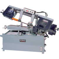 Metal Cutting Swivel Band Saws, Horizontal, Round 9" and  9" x 18" Rectangular Cutting Capacity We Share Industrial Supply