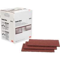 Scotch-Brite Extra-Duty Hand Pad, Aluminum Oxide, 9" x 6", Fine Grit We Share Industrial Supply