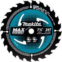 Lame de scie circulaire &agrave; pointe au carbure, 7-1/4", 24 dents, Pour Bois We Share Industrial Supply