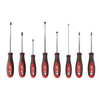 Screwdriver Set with Square Drive, 8 Pcs., Magnetic We Share Industrial Supply