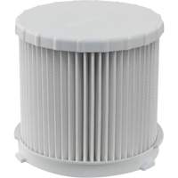 Round Wet/Dry Filter, Hepa, Fits 2 US gal. We Share Industrial Supply