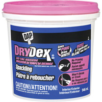 Pl&acirc;tre &agrave; reboucher DryDex, 946 ml, Contenant en plastique We Share Industrial Supply