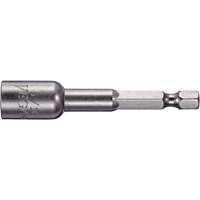 Tourne-&eacute;crou, Embout 10 mm, Prise 1/4", 1-3/4" lo, Magn&eacute;tique We Share Industrial Supply