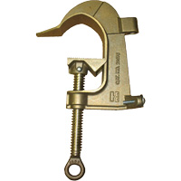 Pince de mise &agrave; la terre &agrave; t&ecirc;te en C en bronze, Capacit&eacute; de 2-7/8" (73 mm) We Share Industrial Supply