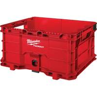 Packout Crate, 15-2/5" x 18-3/5" x 9-9/10", Red We Share Industrial Supply