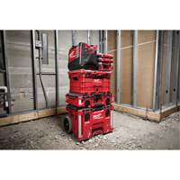 Packout Crate, 15-2/5" x 18-3/5" x 9-9/10", Red We Share Industrial Supply
