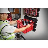 Packout Crate, 15-2/5" x 18-3/5" x 9-9/10", Red We Share Industrial Supply