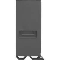 Jobsite Storage Shelving Cabinet, Steel, 47.5 Cubic Feet, Grey We Share Industrial Supply