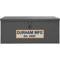 Coffre &agrave; outils de chantier pour soudeur, 30-11/16" x 17-3/8" x 12-3/16", Acier, Gris We Share Industrial Supply