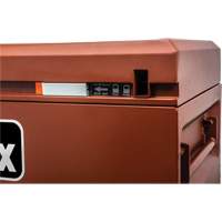Armoire Site-Vault, 30" x 20" x 19-3/4", Acier, Orange We Share Industrial Supply