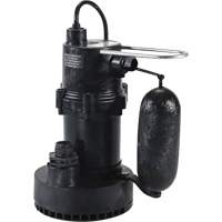 5.5 Series Sump Pump, 35 GPM, 115 V, 3.5 A, 1/4 HP We Share Industrial Supply
