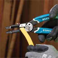Klein-Kurve&reg; Heavy-Duty Wire Stripper, Cutter & Crimper Multi-Tool, 8-1/4" L, 8 - 20 AWG We Share Industrial Supply