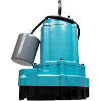 9EC Series Effluent Pump, 70 GPM, 115 V, 7.5 A, 4/10 HP We Share Industrial Supply