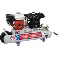 Wheelbarrow Air Compressor, Gas, 10 Gal. (12 US Gal), 150 PSI We Share Industrial Supply
