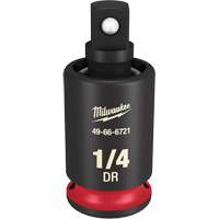 Shockwave Impact Duty Drive Universal Joint, Impact, 1/4" Drive, 1/4" Socket We Share Industrial Supply