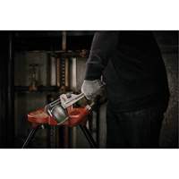 Pipe Wrench, 1-1/2" Jaw Capacity, 10" Long, Ergonomic Handle We Share Industrial Supply