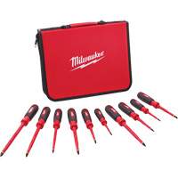 Insulated Screwdriver Set with EVA Foam Case, 10 Pcs. We Share Industrial Supply