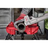 Cheater Adaptable Pipe Wrench, 2-1/2" Jaw Capacity, 18"/11"/24" Long We Share Industrial Supply