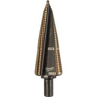Step Drill Bit, 7/8"/#9 - 1-1/8"/#9 , 1/32" Increments, High Speed Cobalt We Share Industrial Supply