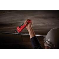 Cheater Adaptable Pipe Wrench, 2-1/2" Jaw Capacity, 18"/24"/10" Long, Powder Coated Finish, Ergonomic Handle We Share Industrial Supply
