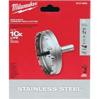 Scies-cloches au carbure monobloc, 3-1/2", Profondeur de la coupe de 3/16" We Share Industrial Supply