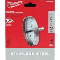 Scies-cloches au carbure monobloc, 4-1/2", Profondeur de la coupe de 3/16" We Share Industrial Supply