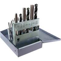 DRILLCO UNC Tap & Drill Set, 18 Pieces We Share Industrial Supply