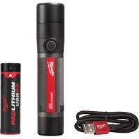 Lampe de poche compacte compatible USB, DEL, 800 lumens, Piles Rechargeable We Share Industrial Supply