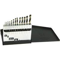 DRILLCO Metric Jobber Length Drill Bit Set, 13 Pieces, High Speed Steel We Share Industrial Supply