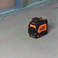 Niveau laser planaire vert auto-nivelant rechargeable We Share Industrial Supply