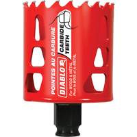 Scie cloche pour bois et m&eacute;tal, 2-3/8", Profondeur de la coupe 2-3/8", Carbure We Share Industrial Supply