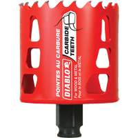 Scie cloche pour bois et m&eacute;tal, 2-11/16", Profondeur de la coupe 2-3/8", Carbure We Share Industrial Supply