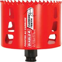 Scie cloche pour bois et m&eacute;tal, 3-5/8", Profondeur de la coupe 2-3/8", Carbure We Share Industrial Supply