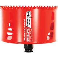 Scie cloche pour bois et m&eacute;tal, 4-1/2", Profondeur de la coupe 2-3/8", Carbure We Share Industrial Supply