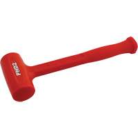 One-Piece Dead Blow Hammer, 1.6 lbs., Smooth Grip, 12-3/4" L We Share Industrial Supply