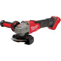 Meuleuse &agrave; frein &agrave; vitesse variable avec interrupteur &agrave; glissi&egrave;re verrouillable M18 Fuel, 18 V, Mandrin 5"/4-1/2", Lithium-ion We Share Industrial Supply