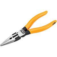 Pitbull Dipped Handle Long Nose Pliers, 6" L We Share Industrial Supply